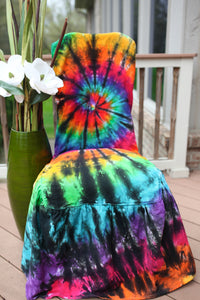 Tie Dye Chair Slipcover