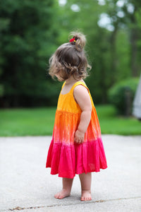 Tie Dye Girl's Sunshine Dress