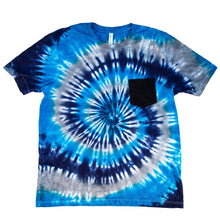 Load image into Gallery viewer, Tie Dye Men&#39;s Pocket T-Shirt
