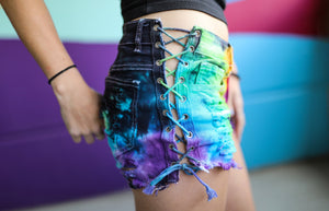 Tie Dye Women's Shorts