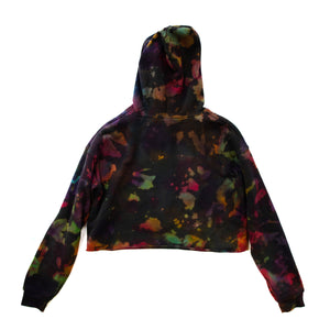 Tie Dye Cropped Hoodie