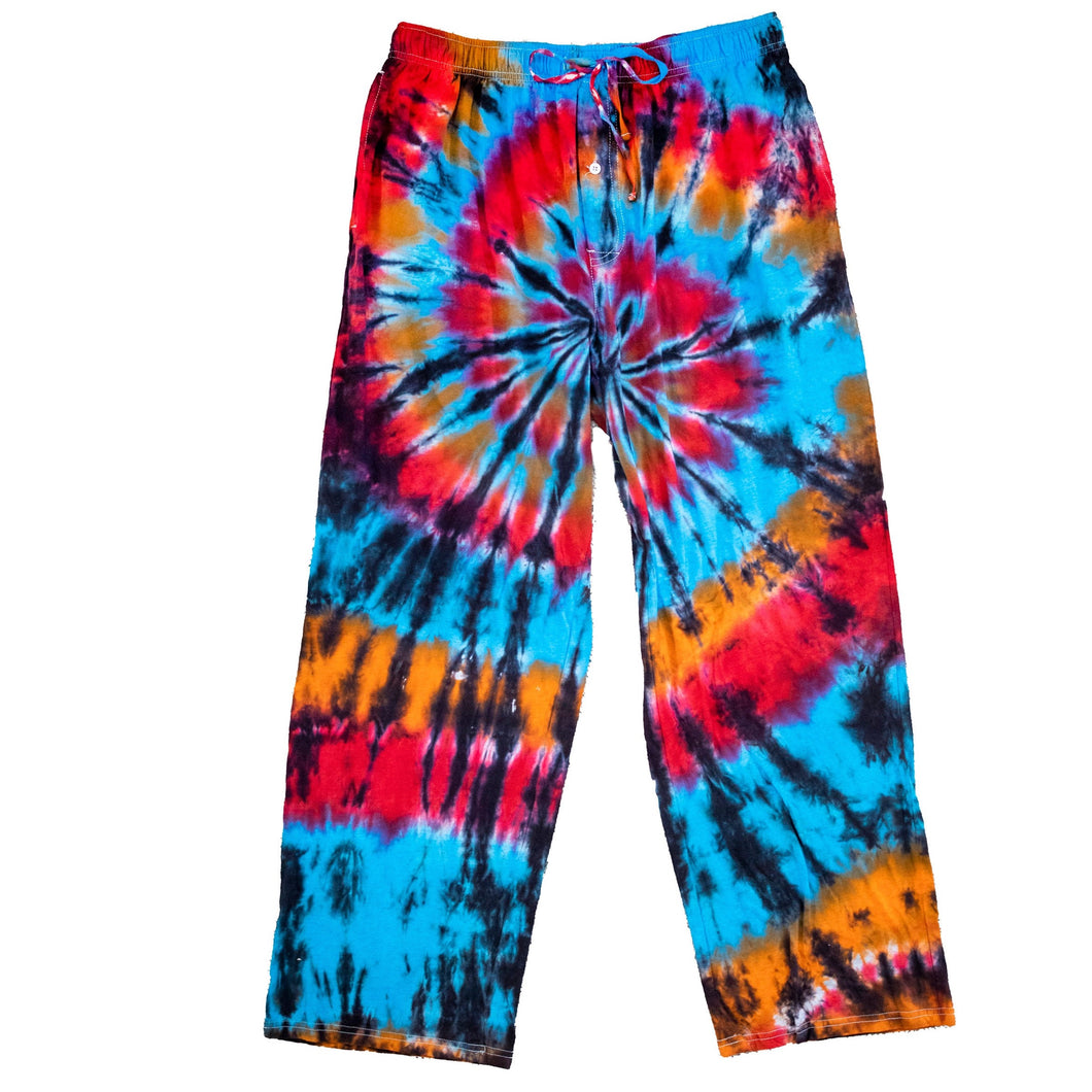 Tie Dye Mens Ultra Soft Pajama Pants